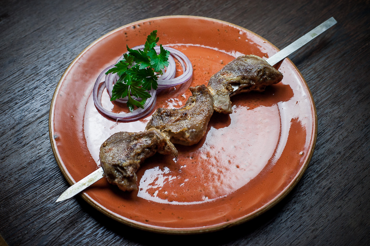 Шашлык из языка ягнёнка