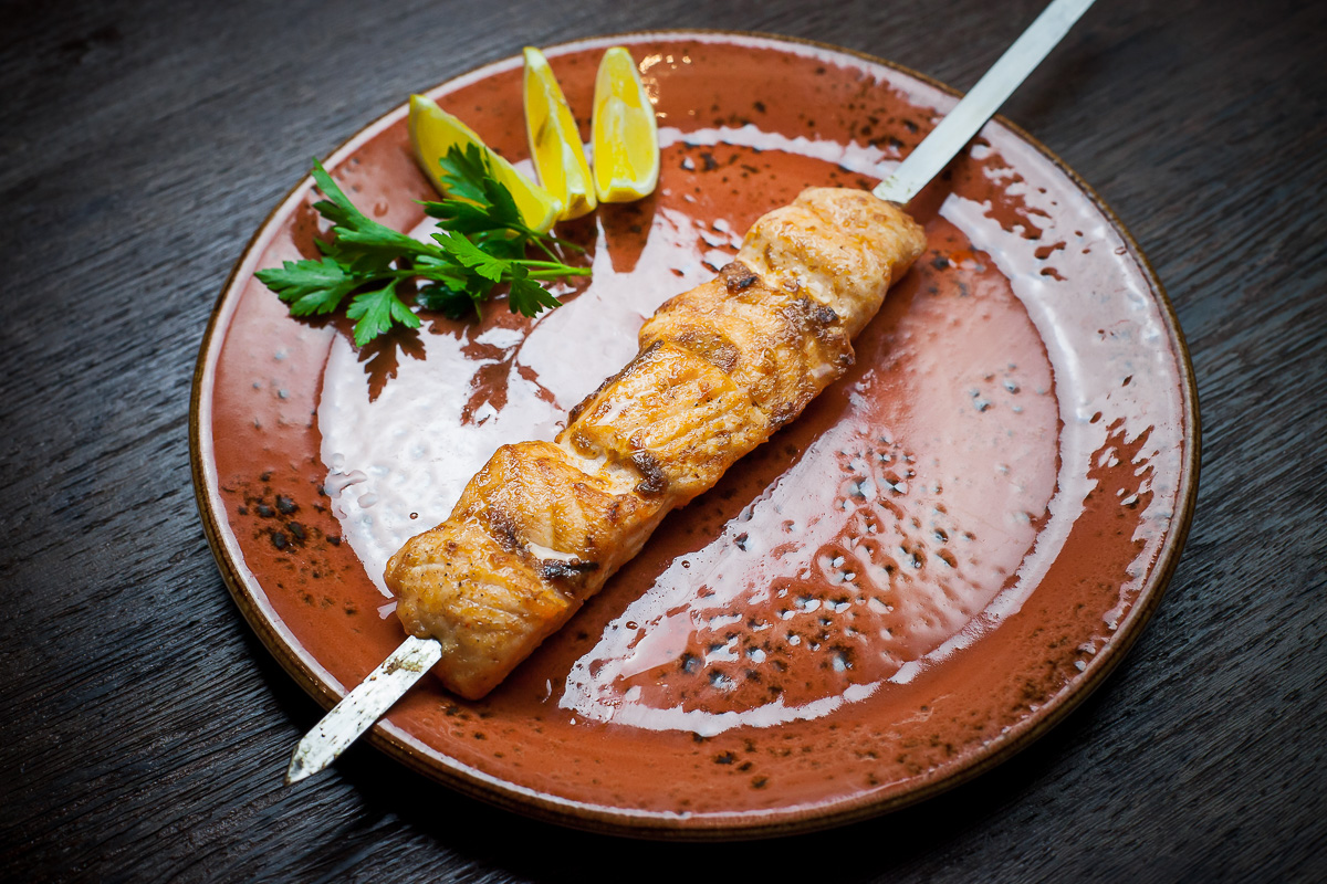 Шашлык из сёмги