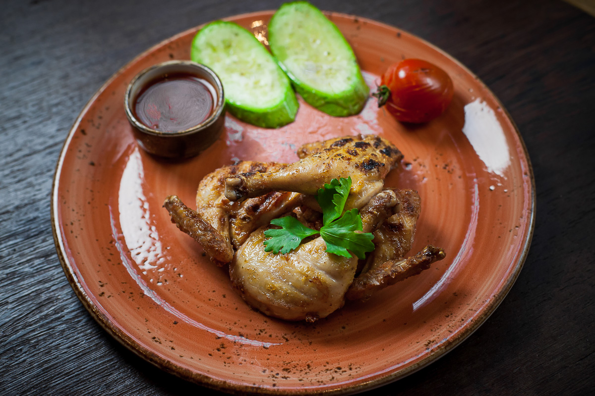 Цыплёнок на углях