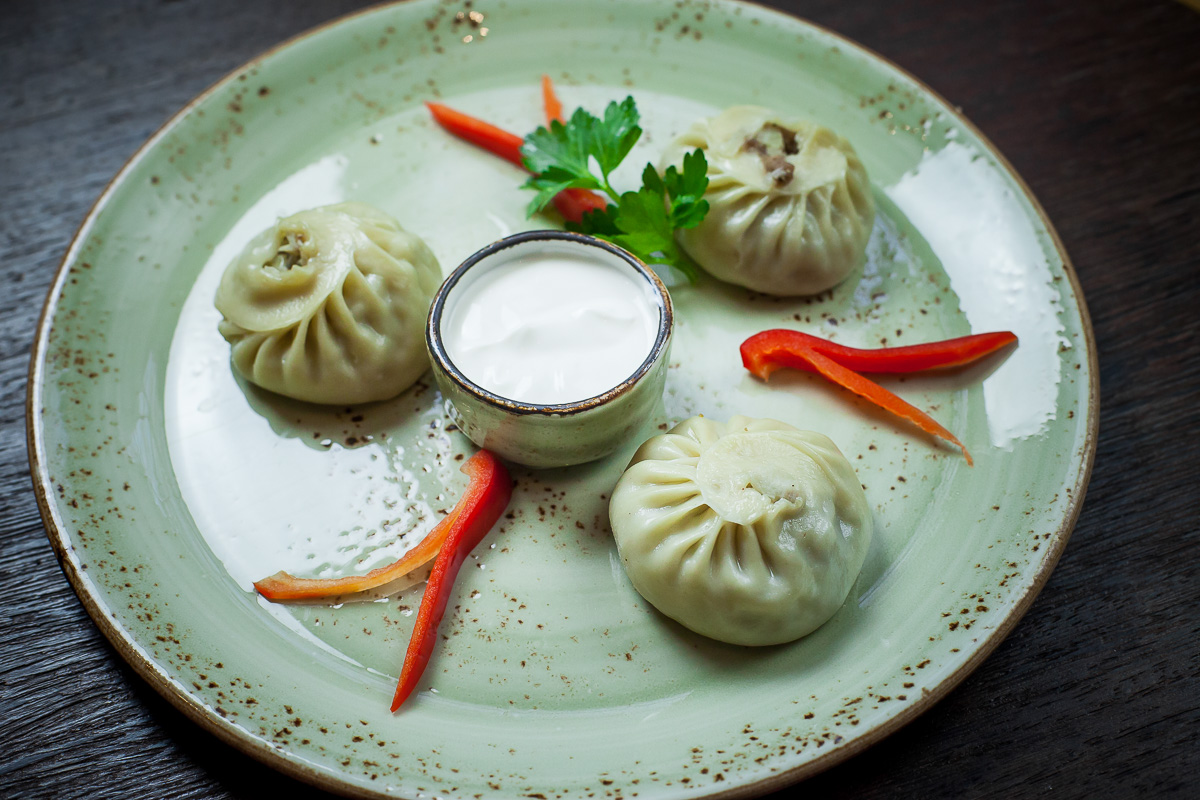 Манты с бараниной