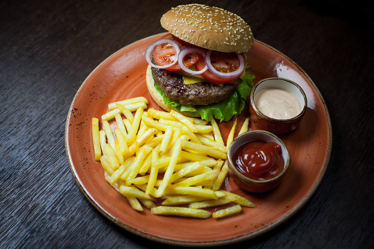 Бургер из говядины