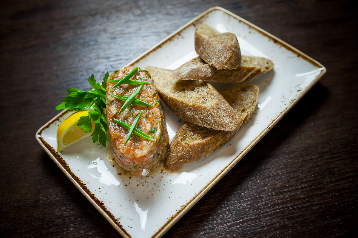 Тартар из лосося