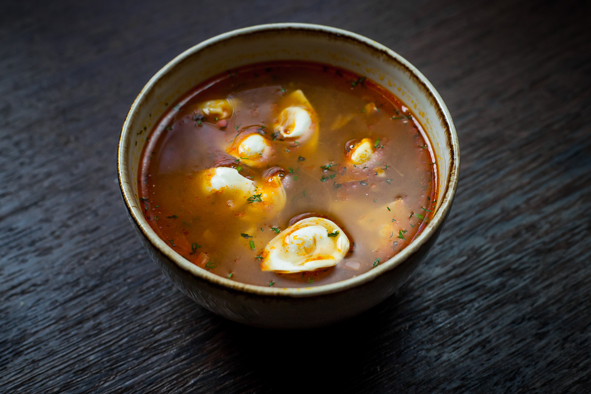 Пельмешки в бульоне